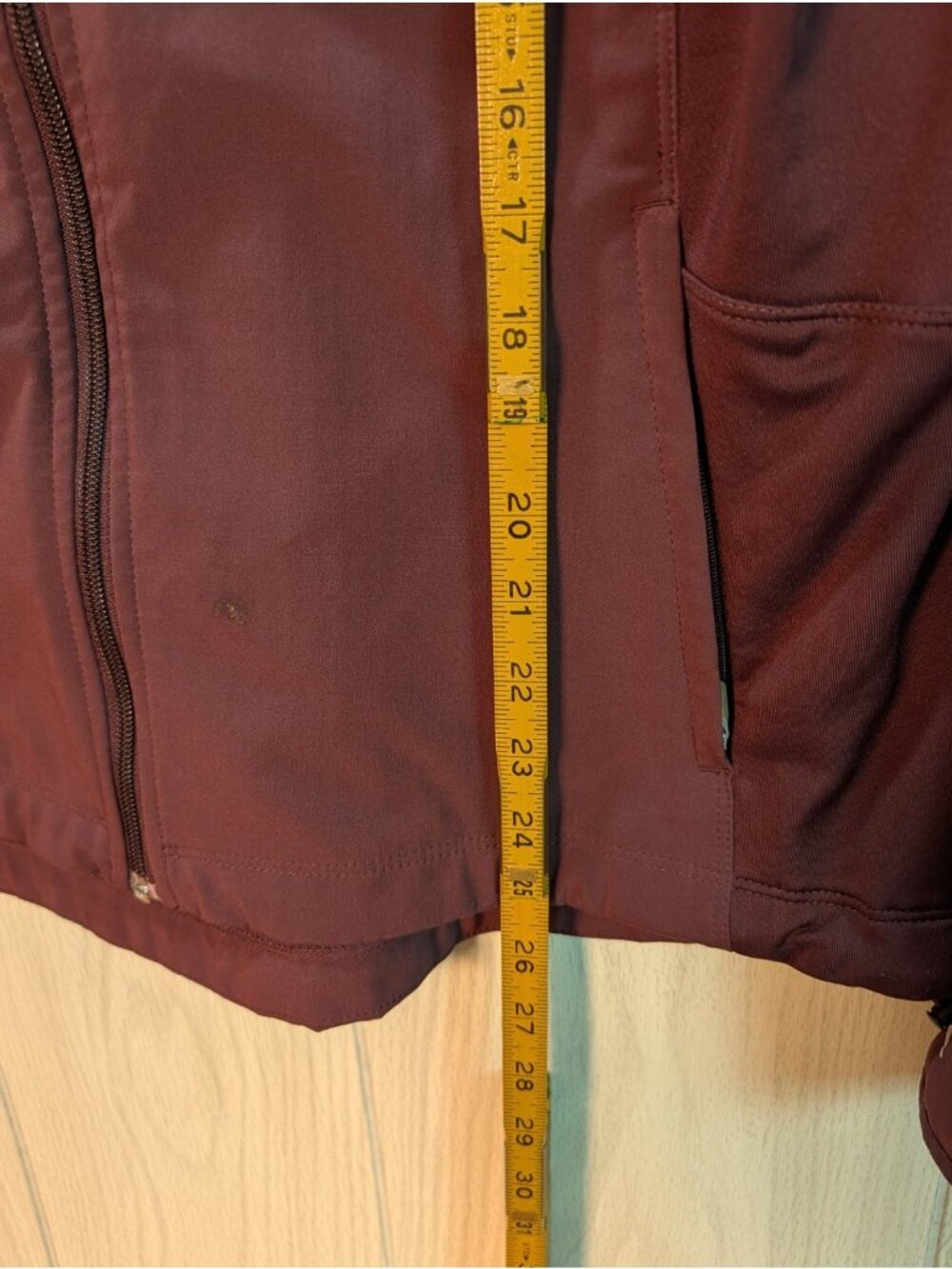 Nike Fit Storm Jacket Womens Size Large Purple Full Zip Long Sleeves Pockets - Picture 7 of 7